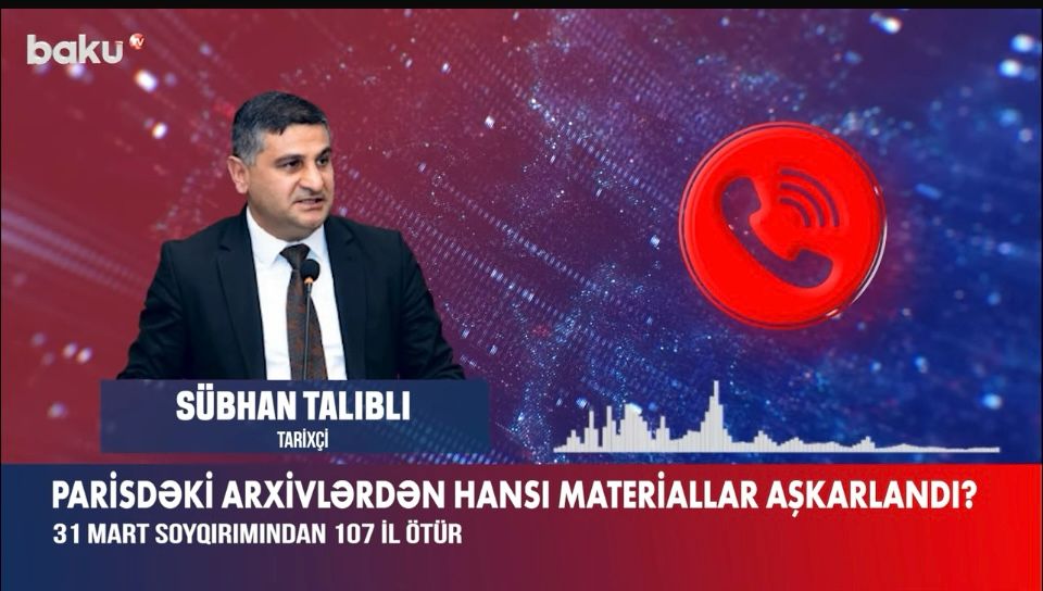BQU-nun dosenti Bakı TV və AzTV-də çıxış edib