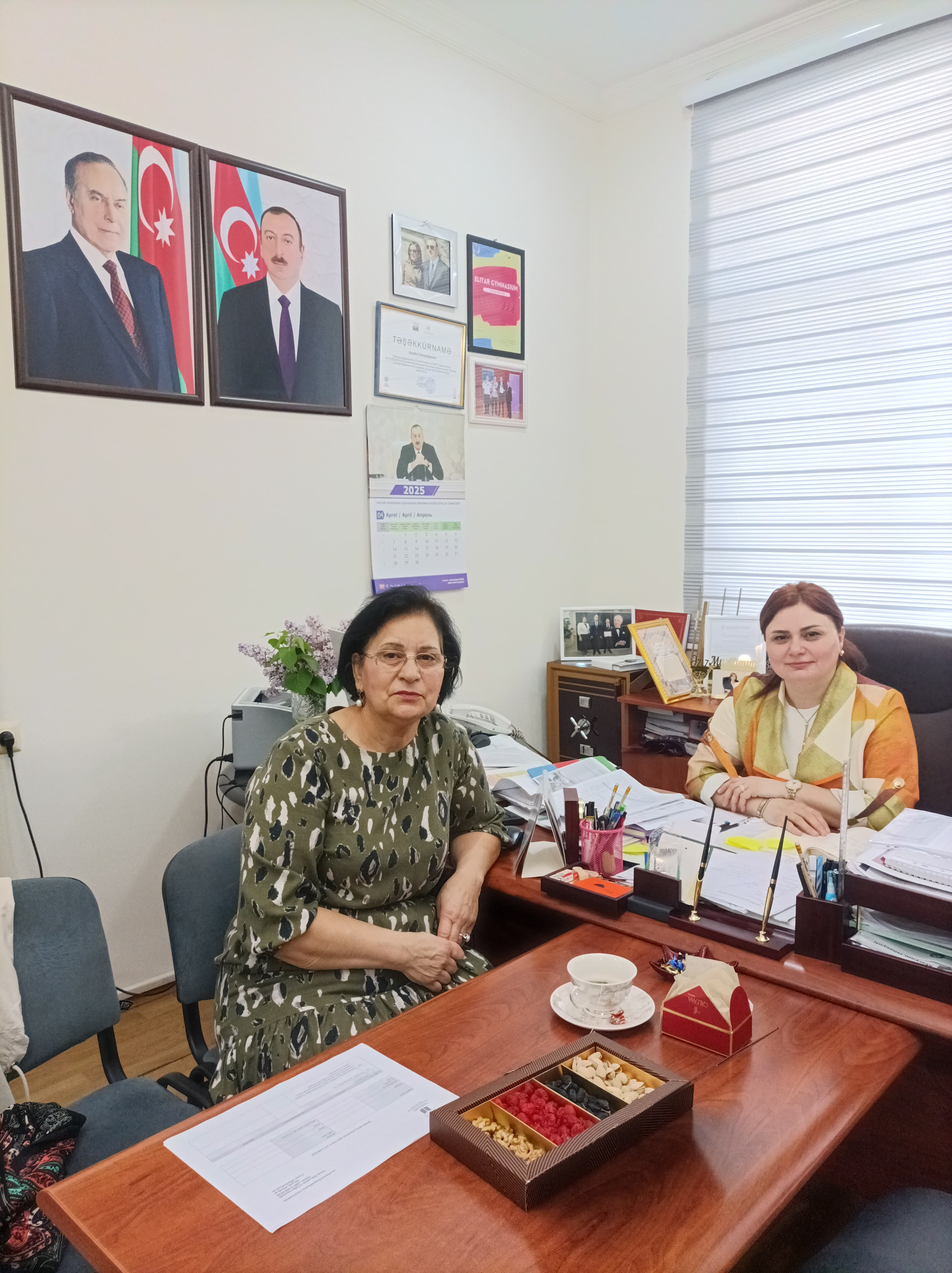Bakı Qızlar Universiteti və Elitar Gimnaziya arasında işgüzar görüş keçirilib
