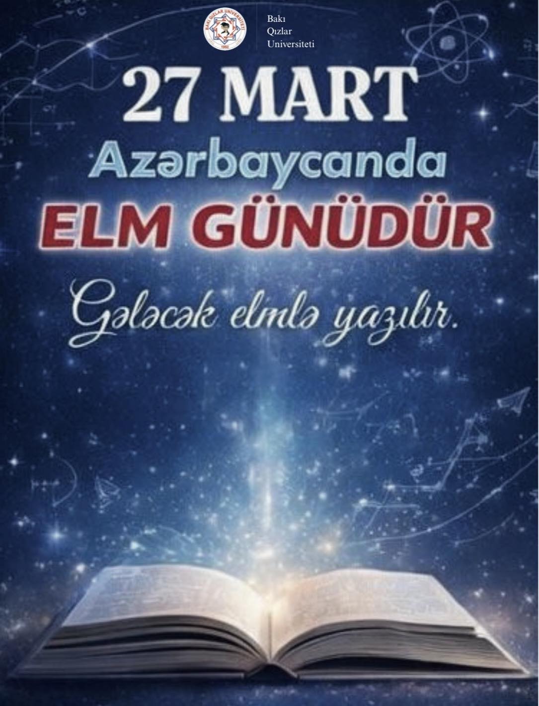 27-Mart Azərbaycanda Elm Günüdür