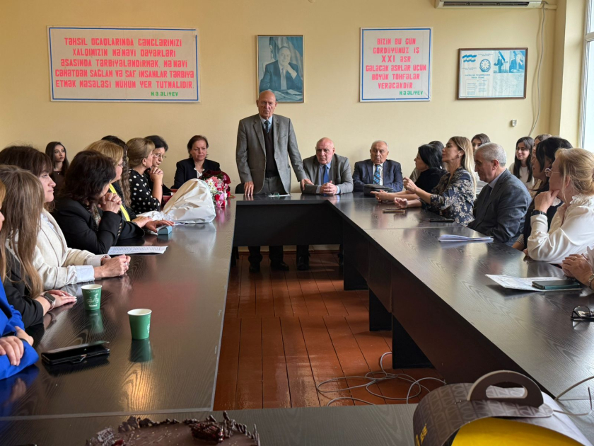 Professor İsmayıl Kazımovun 70 illik yubileyi qeyd olunub