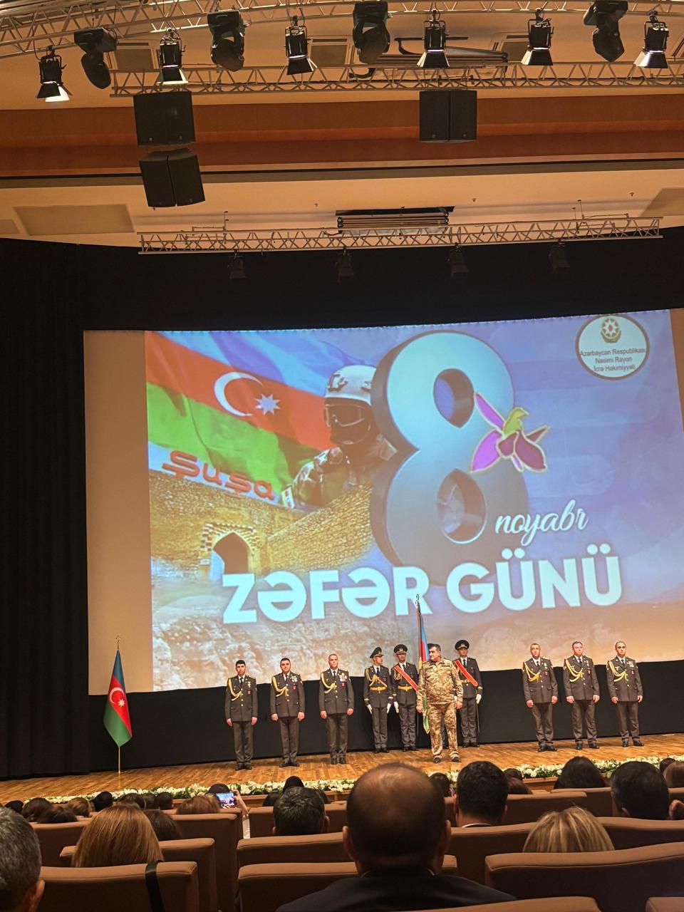 Bakı Qızlar Universitetinin kollektivi “Zəfər Bayrağı altında Zəfərdən–Zəfərlərə!” adlı tədbirdə iştirak edib