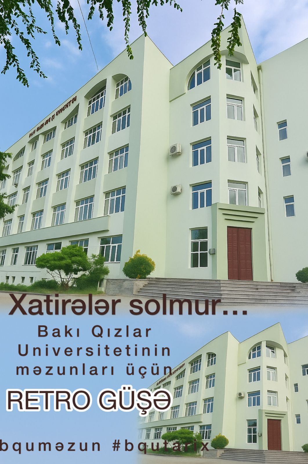 Bakı Qızlar Universitetində “Retro Güşə” layihəsi – Məzunlar üçün xatirələr yenidən canlanır