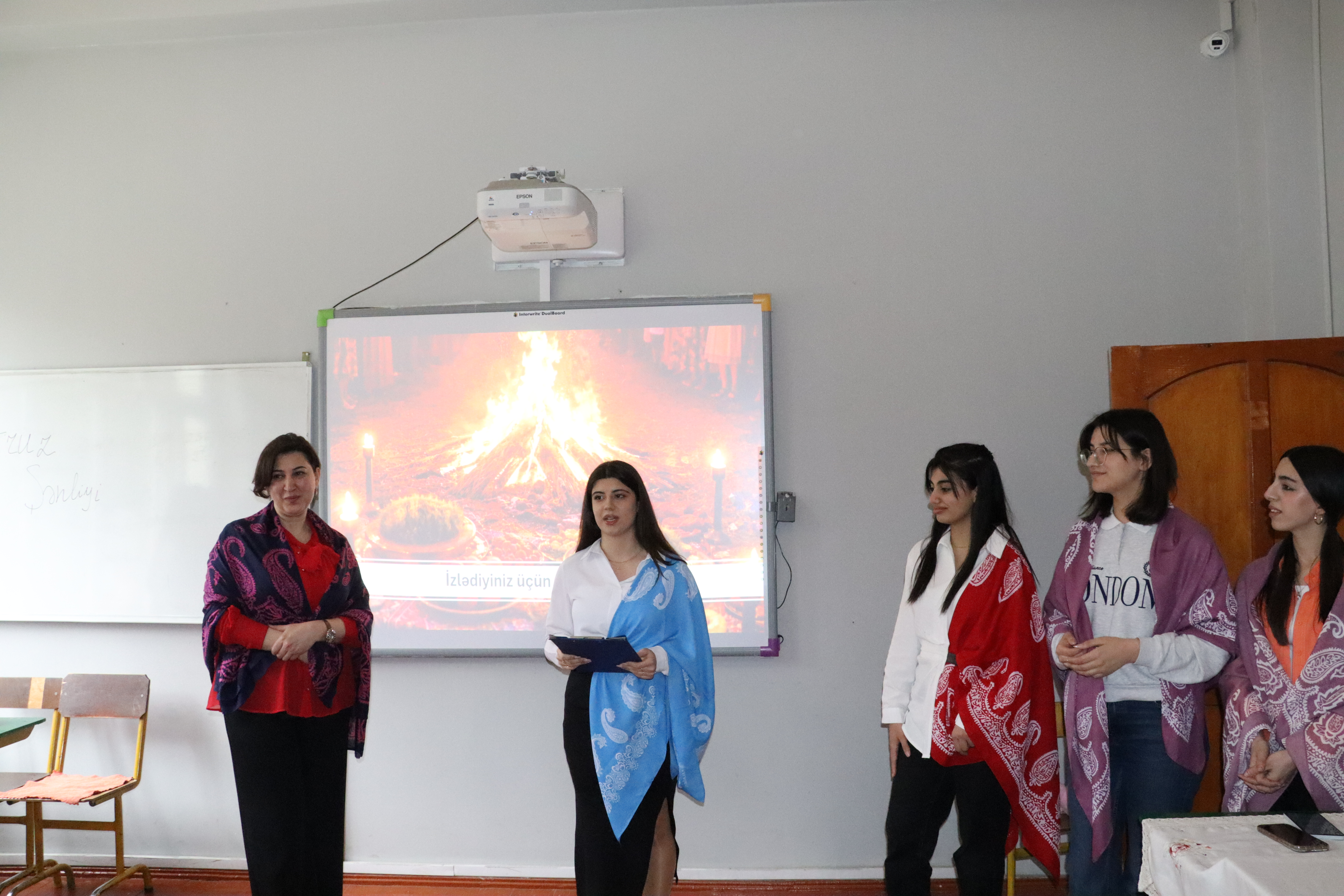 Bakı Qızlar Universitetində İlaxır çərşənbəyə həsr olunmuş dərs-performans keçirildi